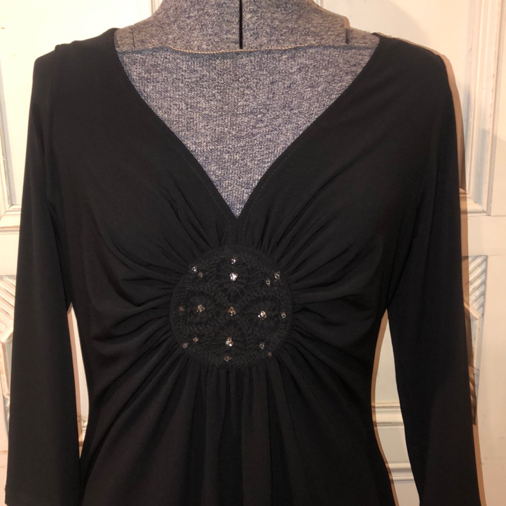 Cold water creek black dress size